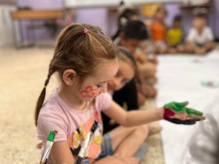 مخيم البرج الشمالي، فعالية  دعم غزة، بعدسة الإعلامية دعاء خليفة